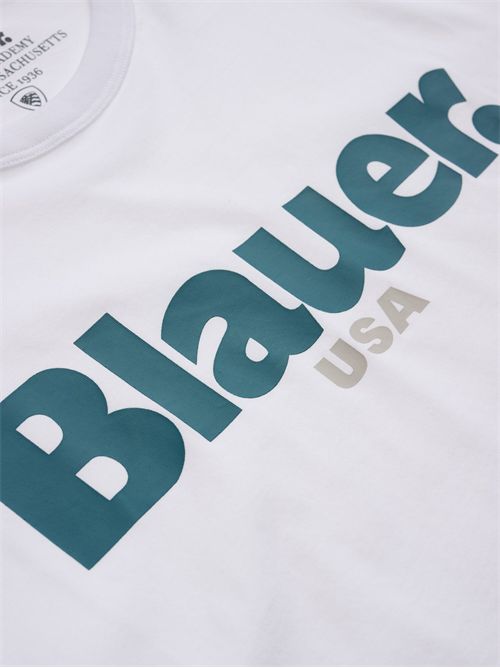 t-shirt man white BLAUER | 25SBLUH02192004547/100